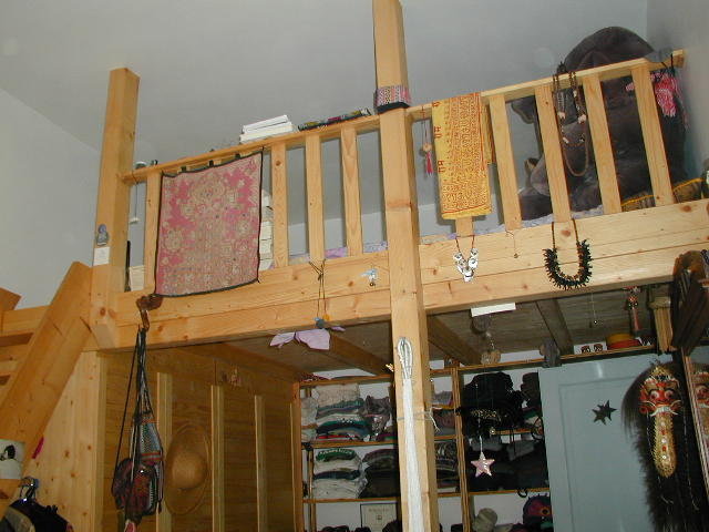 Hochbett in Fichte