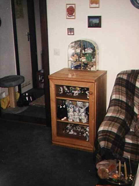 Vitrine in Erle