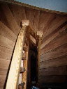 4 Treppen, halbgewendelt