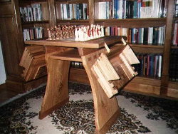 Schachtisch auf
